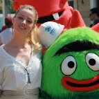 attends Yo Gabba Gabba! helping to build a home for Habitat for Humanity on August 12, 2010 in Lynwood, California.